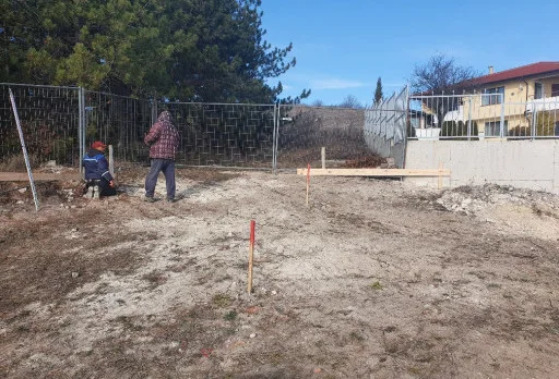 Модерна вила с плосък покрив в Балчик