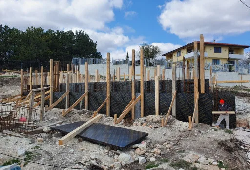 Модерна вила с плосък покрив в Балчик