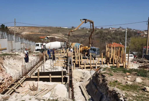 Модерна вила с плосък покрив в Балчик