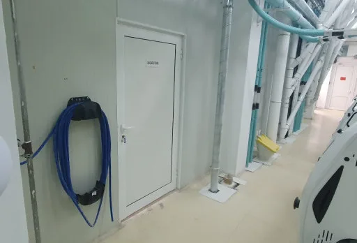 Инсталация за сгъстен въздух в мелница в Генерал Тошево 