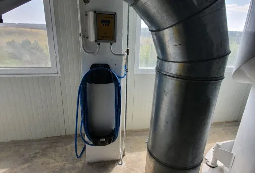 Инсталация за сгъстен въздух в мелница в Генерал Тошево 