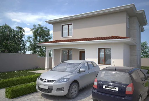 Двуетажна къща с паркомясто – с. Тополи, Варна