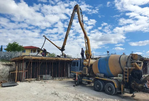 Модерна вила с плосък покрив в Балчик