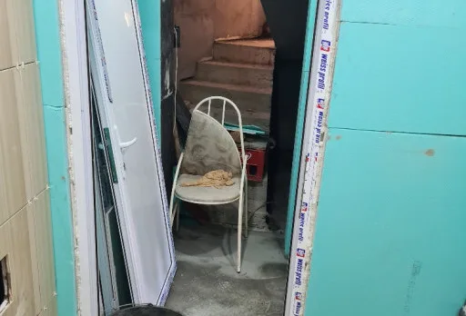 Reparaturarbeiten im Duschraum einer Wohnung in Varna