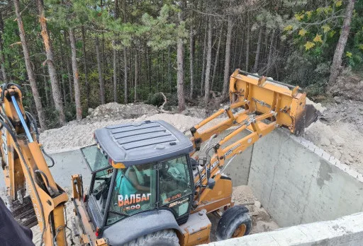 Модерна вила с плосък покрив в Балчик