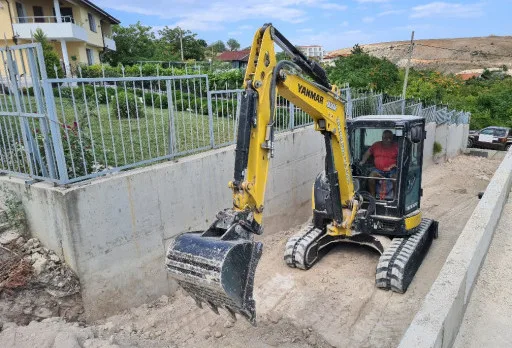 Модерна вила с плосък покрив в Балчик