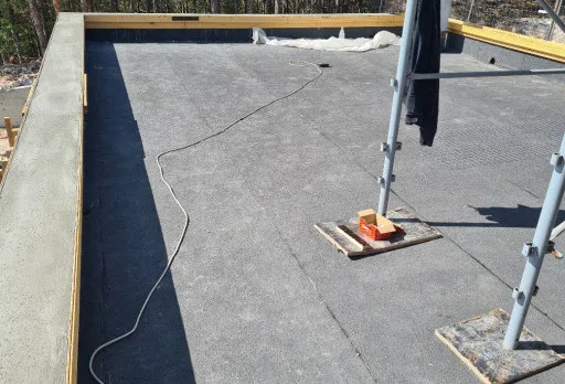 Модерна вила с плосък покрив в Балчик