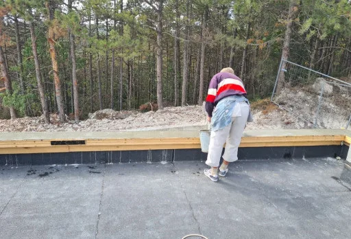 Модерна вила с плосък покрив в Балчик