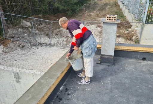 Модерна вила с плосък покрив в Балчик