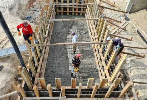 Строителство на басейн в Балчик