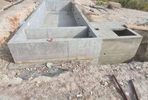 Строителство на басейн в Балчик