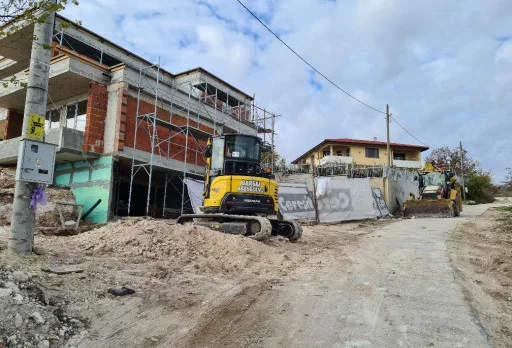 Модерна вила с плосък покрив в Балчик