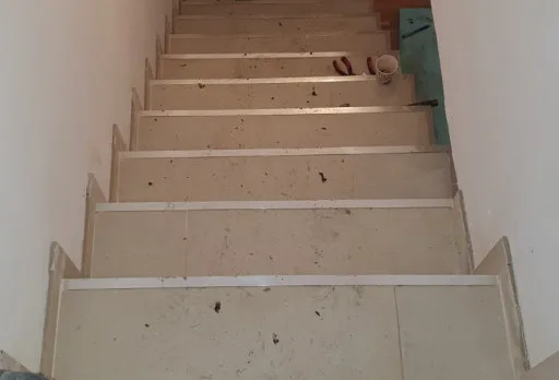 Bau- und Reparaturarbeiten an einem Haus in der Nähe von Dobrich