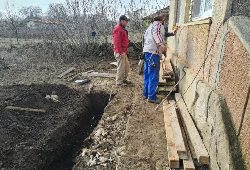 Renovierung eines Hauses im Gebiet Shabla