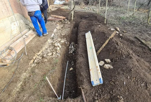 Renovierung eines Hauses im Gebiet Shabla