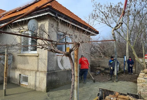 Renovierung eines Hauses im Gebiet Shabla