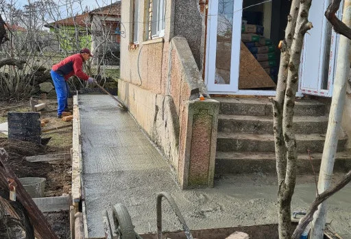 Renovierung eines Hauses im Gebiet Shabla
