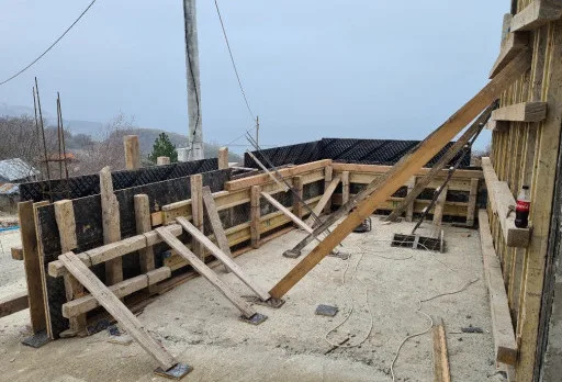 Модерна вила с плосък покрив в Балчик