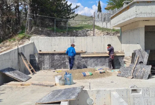 Модерна вила с плосък покрив в Балчик