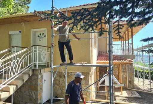 Repair works of a villa near Balchik