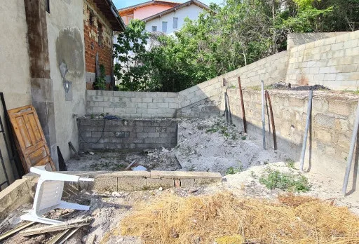 Construction of retaining walls and landscaping in Balchik