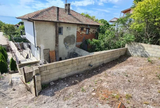 Construction of retaining walls and landscaping in Balchik