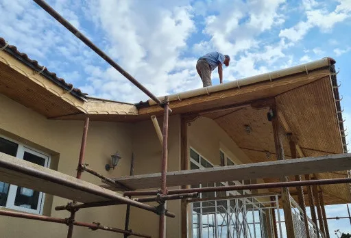 Repair works of a villa near Balchik