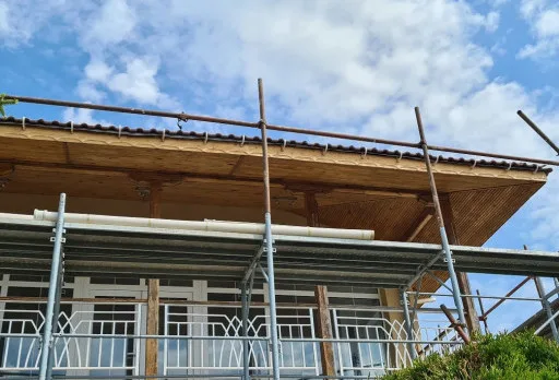 Repair works of a villa near Balchik