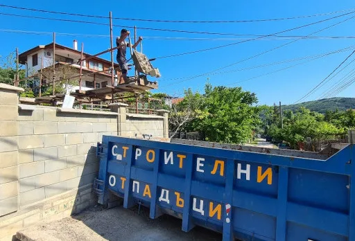 Construction of retaining walls and landscaping in Balchik