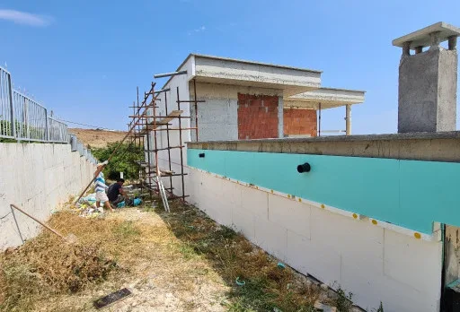 Модерна вила с плосък покрив в Балчик