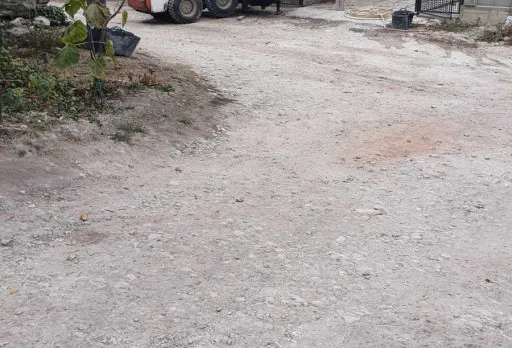 Construction of retaining walls and landscaping in Balchik