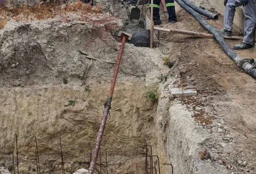 Construction of retaining walls and landscaping in Balchik