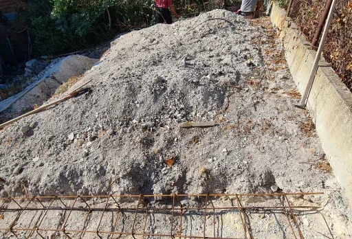 Construction of retaining walls and landscaping in Balchik