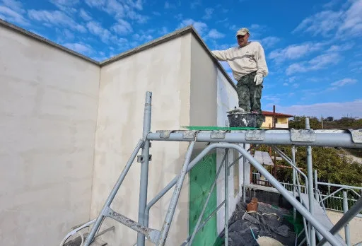 Модерна вила с плосък покрив в Балчик