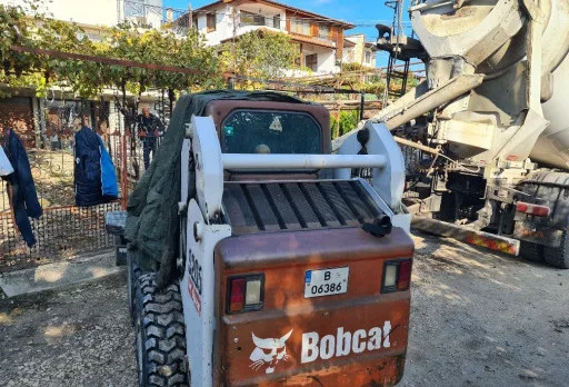 Construction of retaining walls and landscaping in Balchik