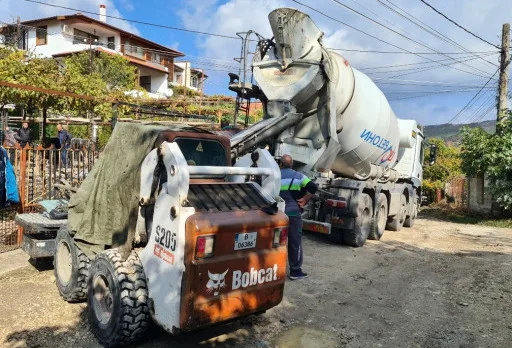 Construction of retaining walls and landscaping in Balchik