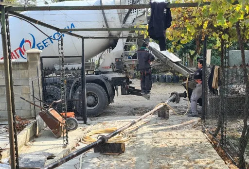 Construction of retaining walls and landscaping in Balchik