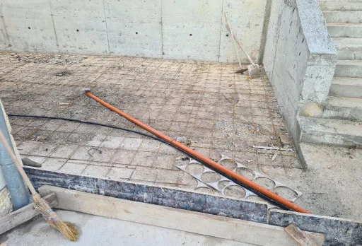 Construction of retaining walls and landscaping in Balchik