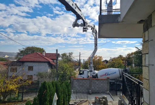 Construction of retaining walls and landscaping in Balchik