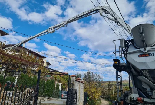 Construction of retaining walls and landscaping in Balchik