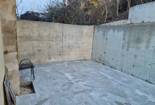 Construction of retaining walls and landscaping in Balchik