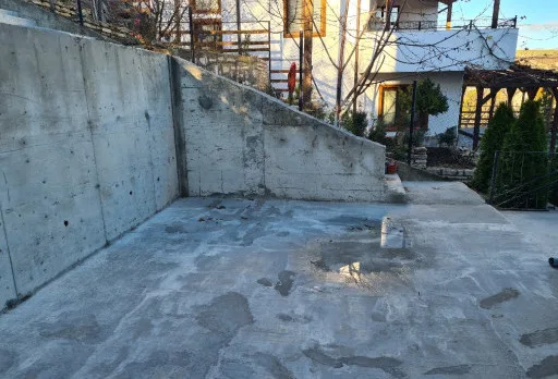 Construction of retaining walls and landscaping in Balchik