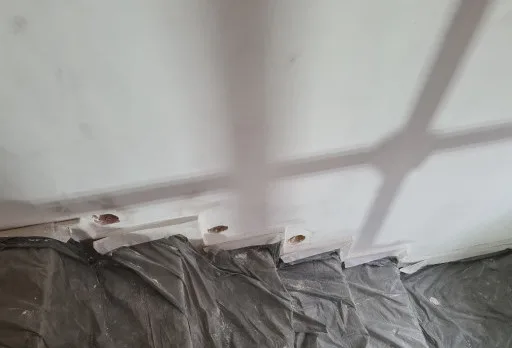 Bau- und Reparaturarbeiten an einem Haus in der Nähe von Varna