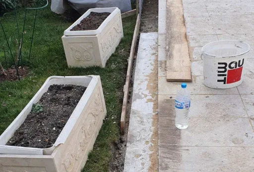 Строително-ремонтни работи по изработка и полагане на бетонни улеи до Балчик