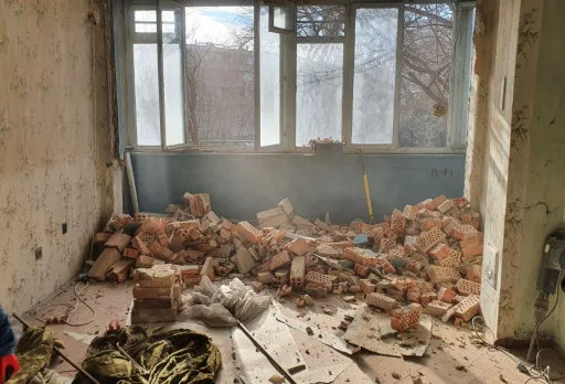 Bau- und Reparaturarbeiten in einer Wohnung in Varna