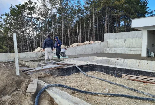 Модерна вила с плосък покрив в Балчик