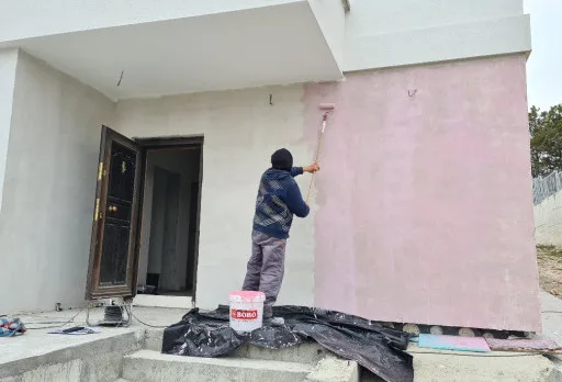 Модерна вила с плосък покрив в Балчик