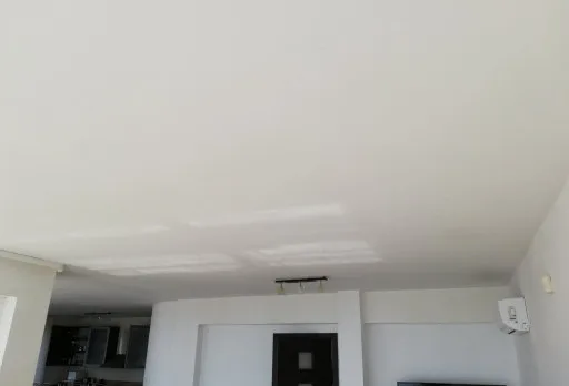 Verputz und Anstrich der Fassade einer Villa in Balchik