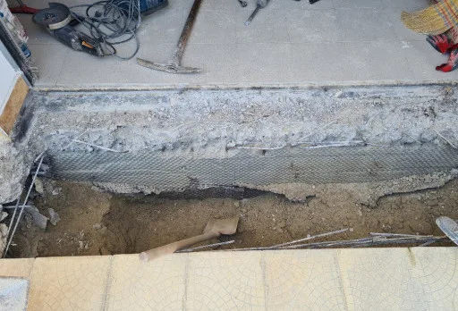 Bau- und Reparaturarbeiten an einem Haus in der Nähe von Albena