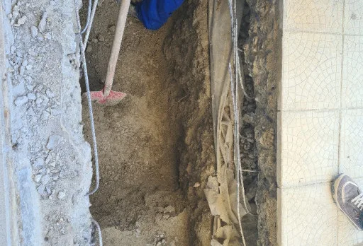 Bau- und Reparaturarbeiten an einem Haus in der Nähe von Albena